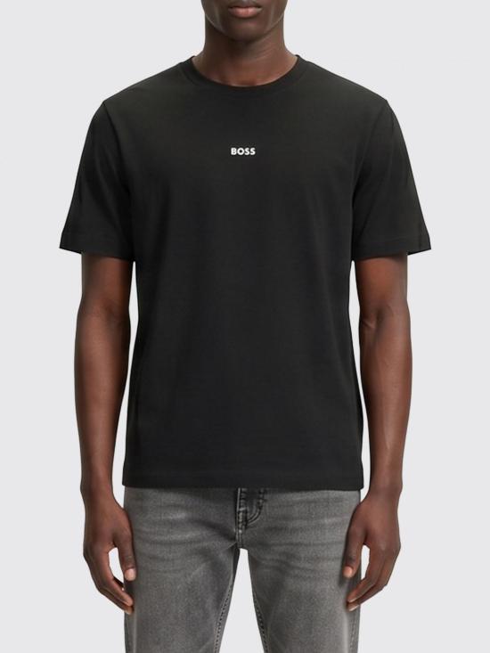 26SS 보스 반팔 티셔츠 50473278 001 Black