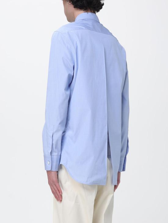 26SS 질샌더 긴팔 셔츠 J21DL0262J45341 458 Gnawed Blue - JIL SANDER