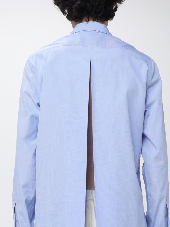 26SS 질샌더 긴팔 셔츠 J21DL0262J45341 458 Gnawed Blue - JIL SANDER
