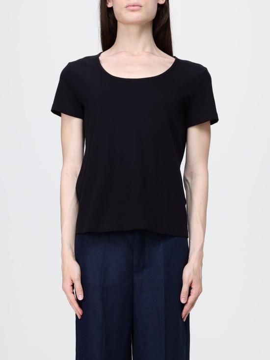 26SS 에스막스마라 반팔 티셔츠 2619971011600 011 Black