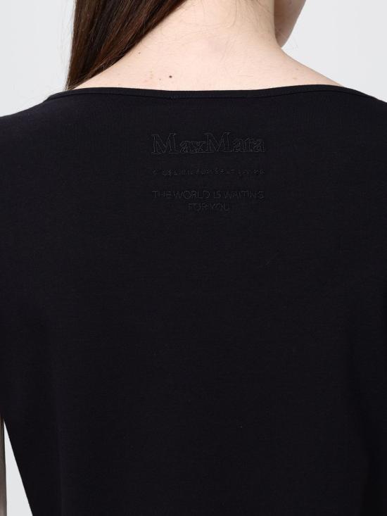26SS 에스막스마라 반팔 티셔츠 2619971011600 011 Black - 'S MAX MARA