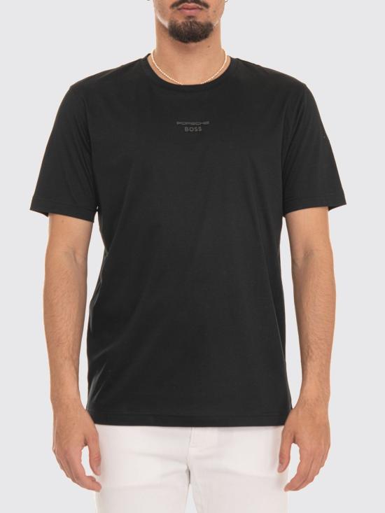 26SS 보스 반팔 티셔츠 50561856 001 Black
