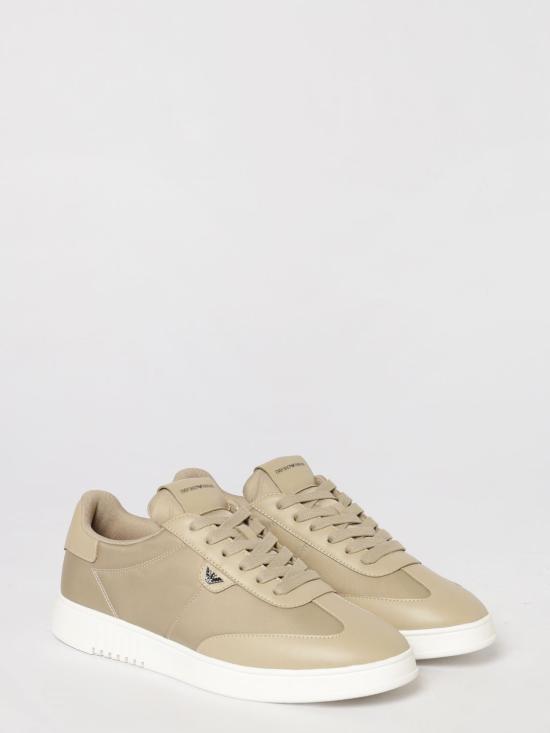 26SS 엠포리오 아르마니 스니커즈 EM003062AF18210 U1072 Sand - EMPORIO ARMANI
