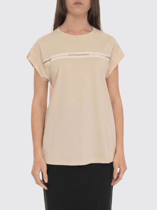 26SS 엠포리오 아르마니 반팔 티셔츠 7W000958AF12503 U1088 Beige