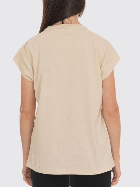 26SS 엠포리오 아르마니 반팔 티셔츠 7W000958AF12503 U1088 Beige - EMPORIO ARMANI