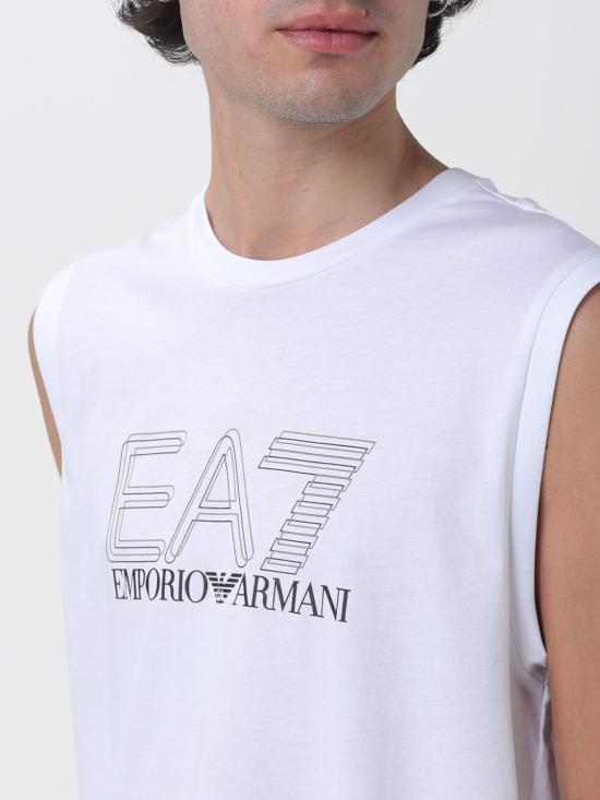 26SS 엠포리오 아르마니 민소매 티셔츠 7M001306AF10375 U0002 White - EMPORIO ARMANI