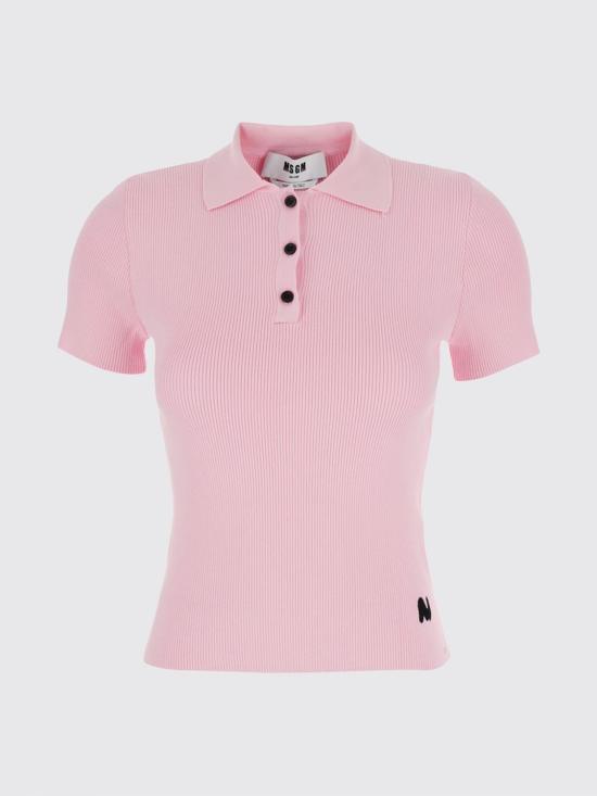 26SS 엠에스지엠 폴로 티셔츠 4041MDM201267297 12 Pink - MSGM