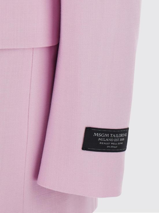 26SS 엠에스지엠 수트 자켓 4041MDG13267127 12 Pink - MSGM