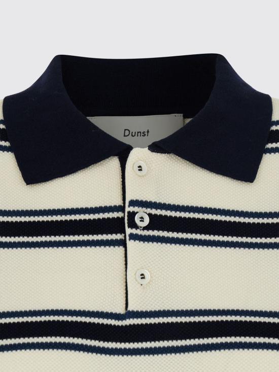 26SS 던스트 폴로 티셔츠 UDSW6B122CR CREAMNAVY Multicolor - DUNST