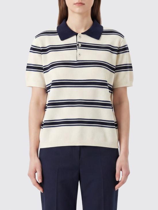 26SS 던스트 폴로 티셔츠 UDSW6B122CR CREAMNAVY Multicolor