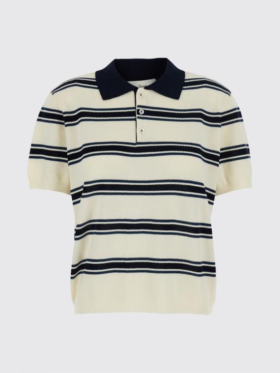 26SS 던스트 폴로 티셔츠 UDSW6B122CR CREAMNAVY Multicolor - DUNST