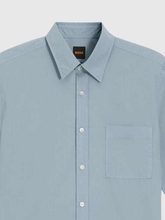26SS 보스 반팔 셔츠 50537331 458 Sky Blue - BOSS