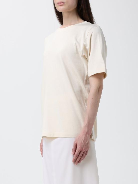 26SS 케이트 반팔 티셔츠 24464219 103 Yellow Cream - KHAITE