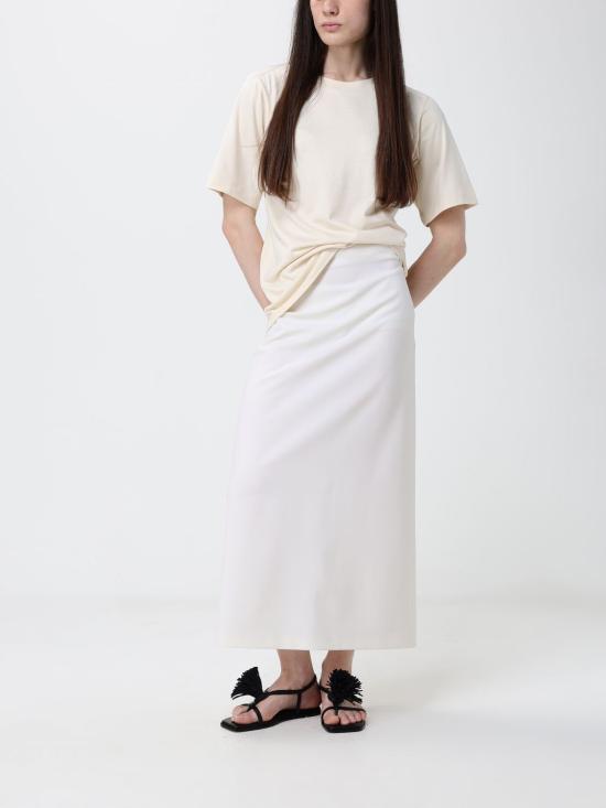 26SS 케이트 반팔 티셔츠 24464219 103 Yellow Cream - KHAITE