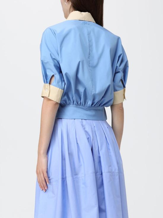 26SS 마르니 셔츠 CAMA0674QSUTC223 00B31 Gnawed Blue - MARNI