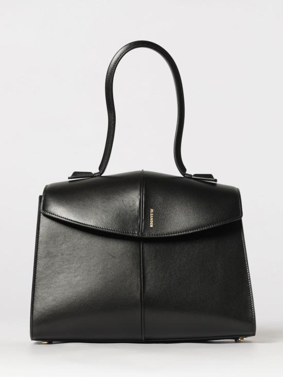 26SS 질샌더 리네아 미디엄 핸드백 J08WD0155P9079 001 Black