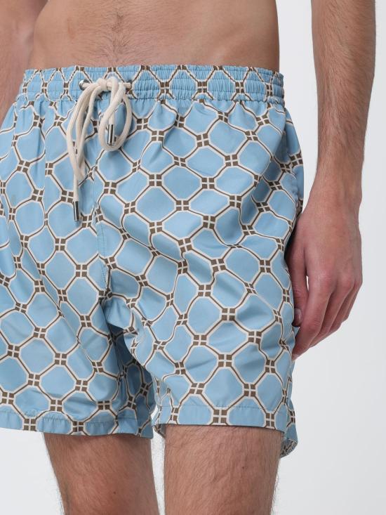 26SS Nom 스윔팬츠 04NICOLAPRINTED WATERCOLOR Gnawed Blue - OTHER BRANDS