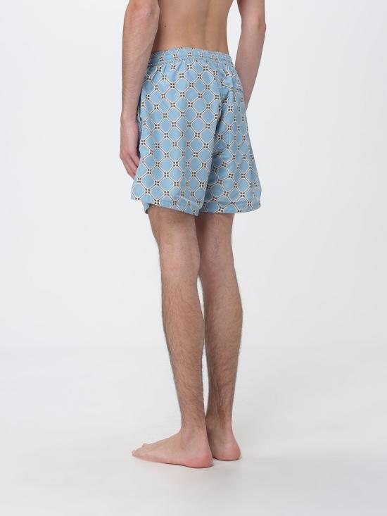 26SS Nom 스윔팬츠 04NICOLAPRINTED WATERCOLOR Gnawed Blue - OTHER BRANDS