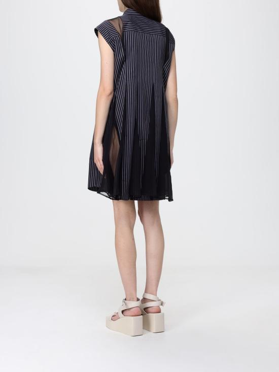 26SS 사카이 롱 원피스 2608482 222 Navy - SACAI