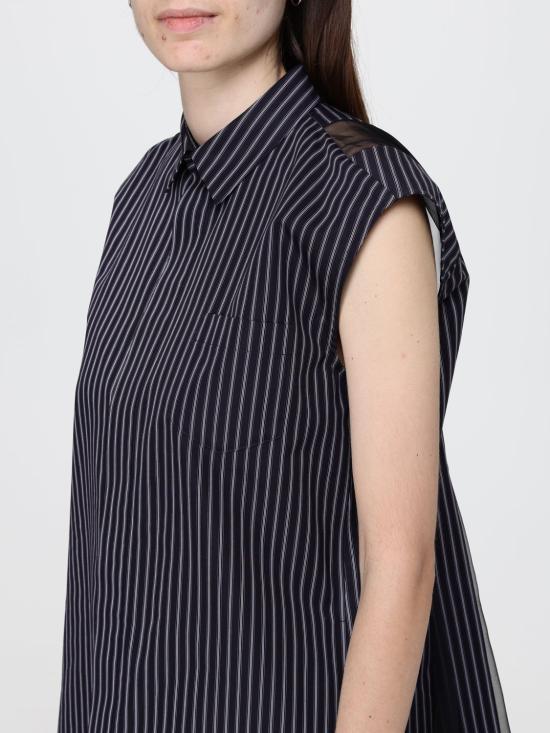 26SS 사카이 롱 원피스 2608482 222 Navy - SACAI