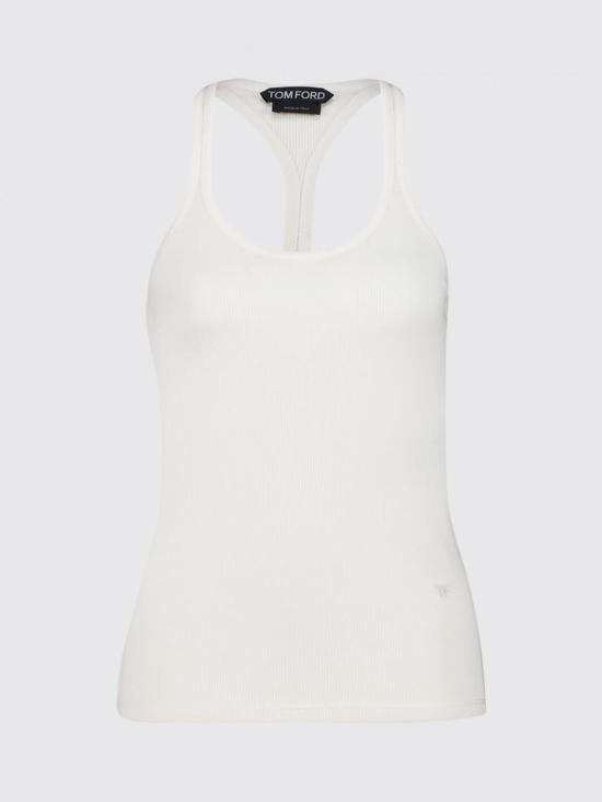 26SS 톰포드 탑 TSJ634JEX183 WAA White - TOMFORD
