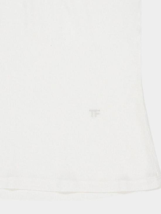 26SS 톰포드 탑 TSJ634JEX183 WAA White - TOMFORD