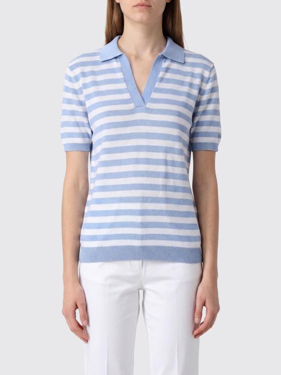 26SS 세인트바쓰 폴로 티셔츠 EVO0001 00254L Blue