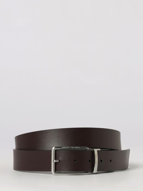 26SS 알마니 가죽 벨트 XM002663AF22853 MC109 Brown - ARMANI