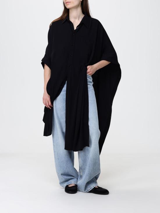 26SS MM6 메종마르지엘라 롱 원피스 S52DD0090S43455 900 Black - MM6 MAISON MARGIELA
