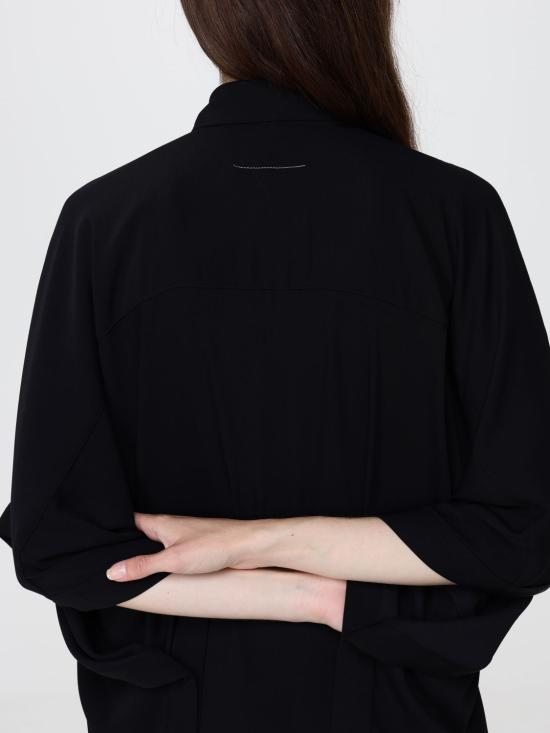 26SS MM6 메종마르지엘라 롱 원피스 S52DD0090S43455 900 Black - MM6 MAISON MARGIELA
