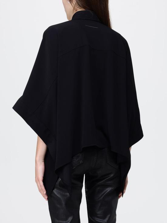 26SS MM6 메종마르지엘라 셔츠 S52DL0236S43455 900 Black - MM6 MAISON MARGIELA