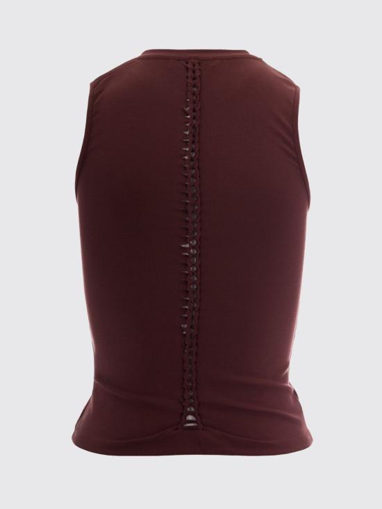 26SS 파트리지아페페 민소매 티셔츠 2M4547J416 B887 Brown - PATRIZIA PEPE