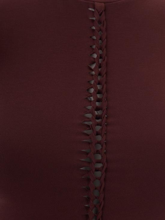 26SS 파트리지아페페 민소매 티셔츠 2M4547J416 B887 Brown - PATRIZIA PEPE