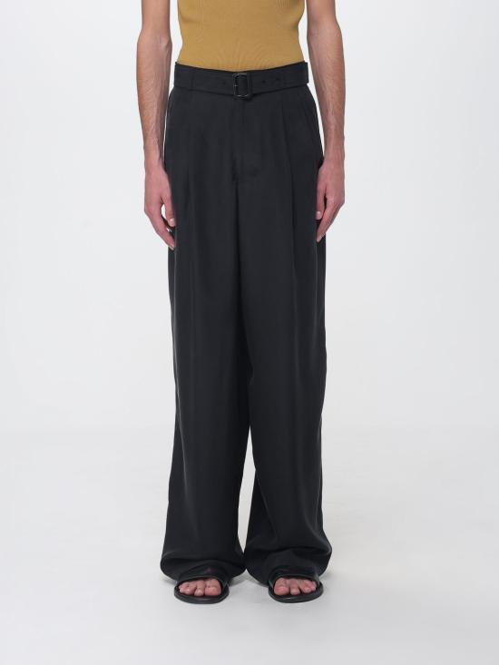 26SS 엠포리오 아르마니 스트레이트 팬츠 EM004048AF24960 UC001 Black