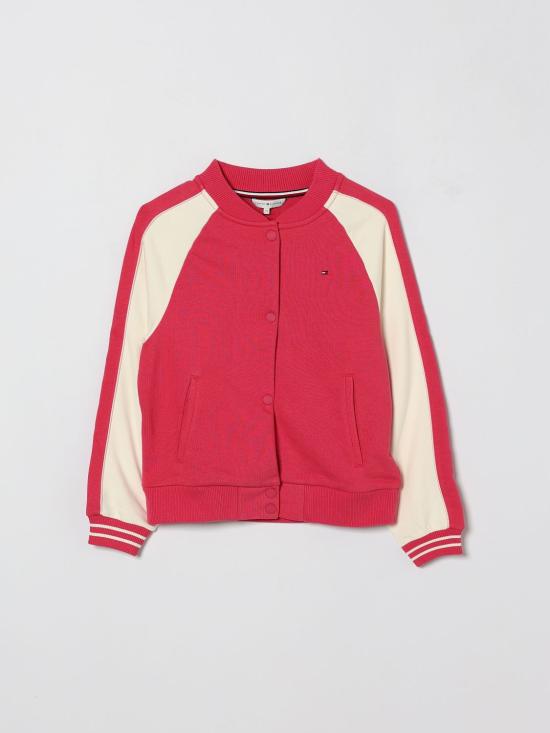 26SS [키즈] 타미힐피거 캐주얼 자켓 KG0KG09071 X15 Strawberry