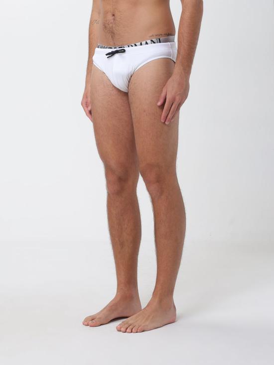 26SS 엠포리오 아르마니 스윔팬츠 EM000582AF20432 U0002 White - EMPORIO ARMANI