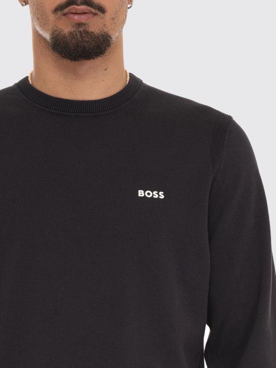 26SS 보스 스웨터 50556145 402 Blue - BOSS