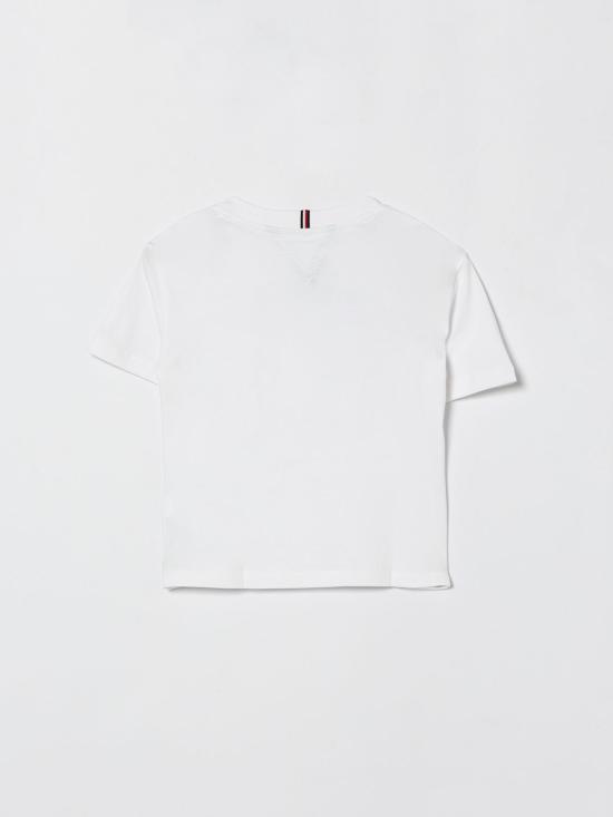 26SS [키즈] 타미힐피거 티셔츠 KB0KB10340 YBR White - TOMMY HILFIGER
