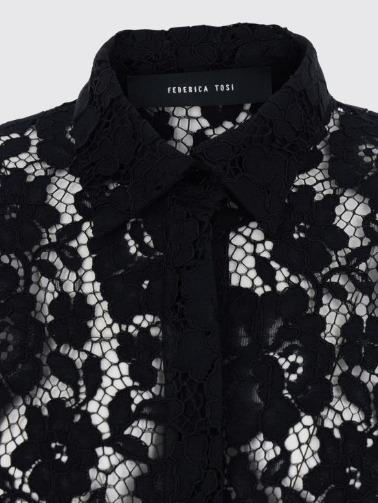 26SS 페데리카 토시 블라우스 41109410 29 Black - FEDERICA TOSI