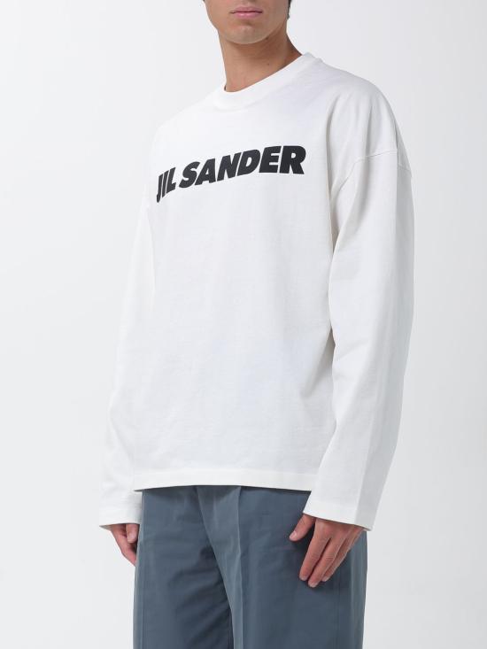 26SS 질샌더 긴팔 티셔츠 J22GC0136J45148 102 Natural - JIL SANDER