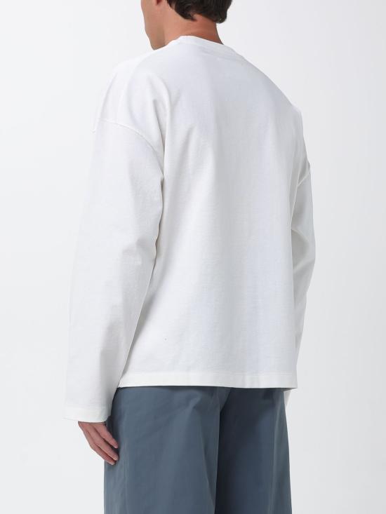 26SS 질샌더 긴팔 티셔츠 J22GC0136J45148 102 Natural - JIL SANDER