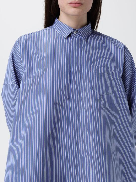 26SS 사카이 셔츠 2608328 421 Gnawed Blue - SACAI