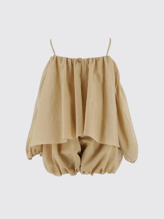 26SS [키즈] 핑코 오버롤 KFTA0140CA005 6023 Beige - PINKO