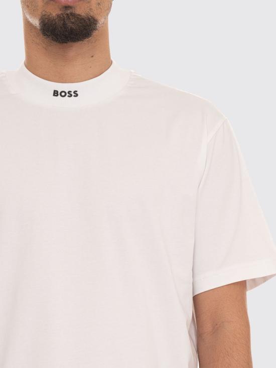 26SS 보스 반팔 티셔츠 50555527 100 White - BOSS
