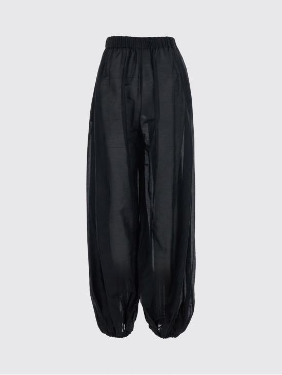26SS 세미쿠튀르 트레이닝/조거 팬츠 S6SI53 Y690 Black - SEMI-COUTURE