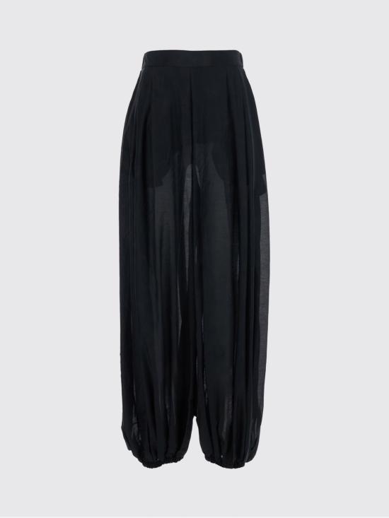 26SS 세미쿠튀르 트레이닝/조거 팬츠 S6SI53 Y690 Black - SEMI-COUTURE