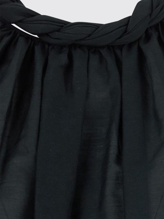 26SS 세미쿠튀르 민소매 티셔츠 S6SI02 Y690 Black - SEMI-COUTURE