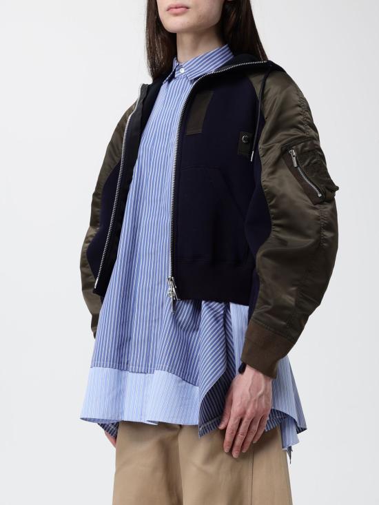 26SS 사카이 자켓 2608343 233 Kaki - SACAI