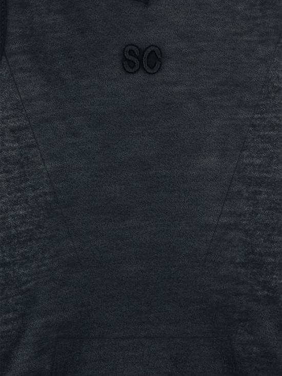 26SS 세미쿠튀르 민소매 티셔츠 S6SJ31 Y690 Black - SEMI-COUTURE