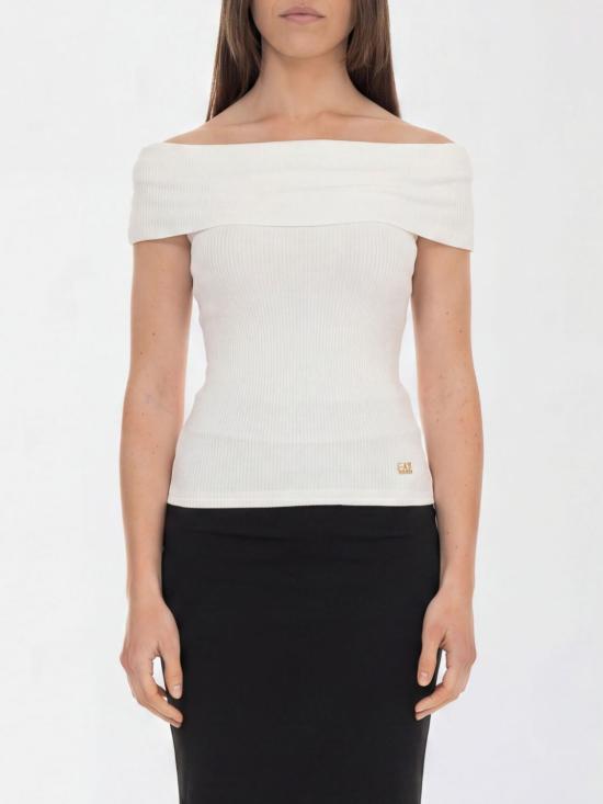 26SS 엠포리오 아르마니 민소매 티셔츠 7W001029AF12654 U0002 White